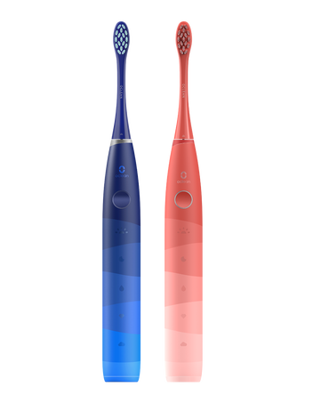 Find Duo Sonic Electric Toothbrush Set - Pink & Blue